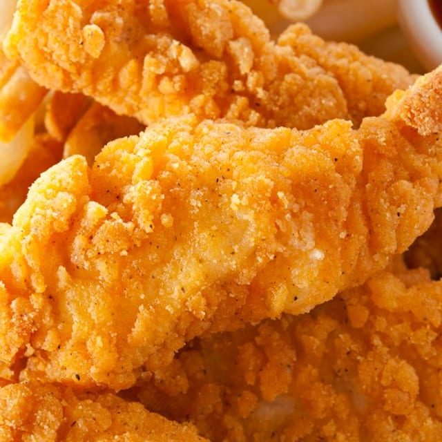 Fried Chicken Tender & Fries.